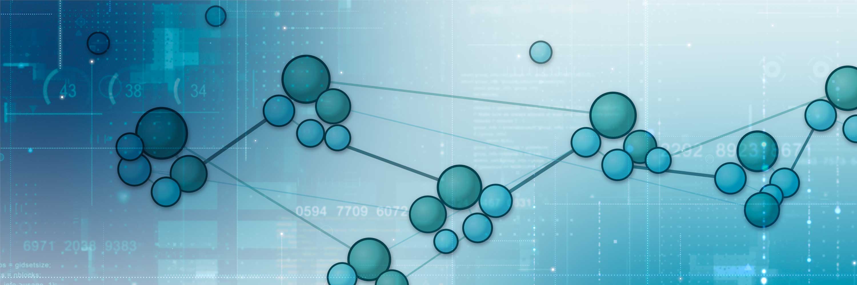 Network diagram showing connected vs siloed teams